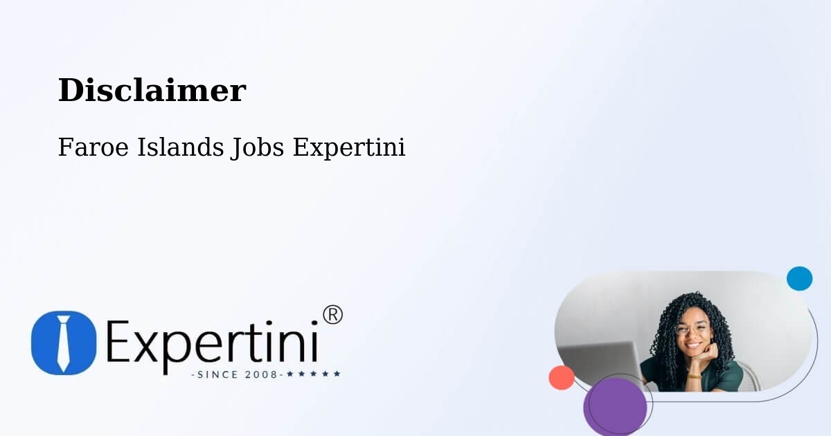 Disclaimer – Við Kirkjar - Faroe Islands Jobs Expertini